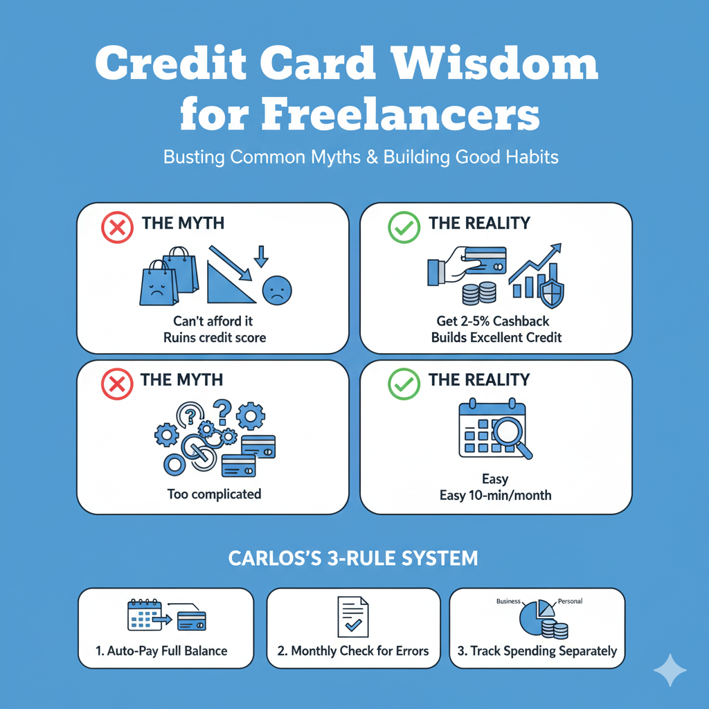 Busting myths about credit cards