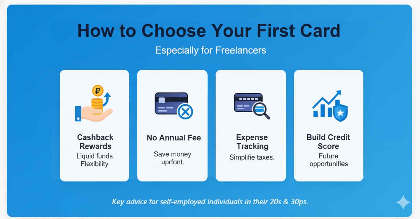 How to choose your first credit card