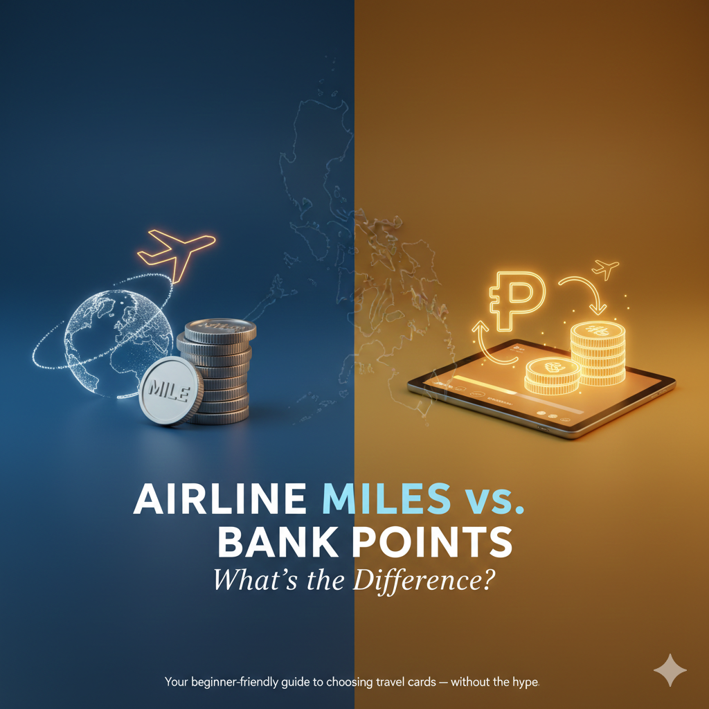 Airline Miles vs. Bank Points — What's the Difference?
