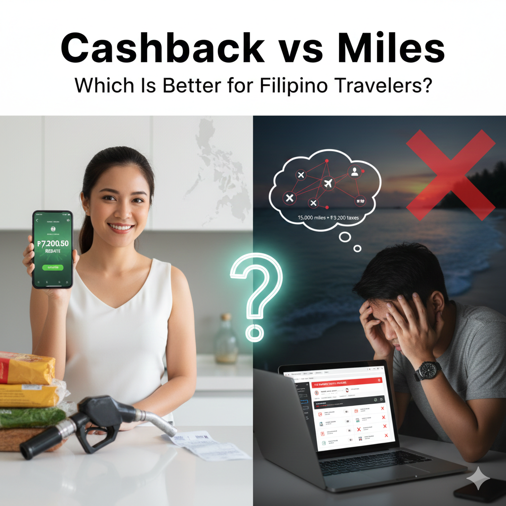 Cashback vs Miles: Which Is Better for Filipino Travelers?