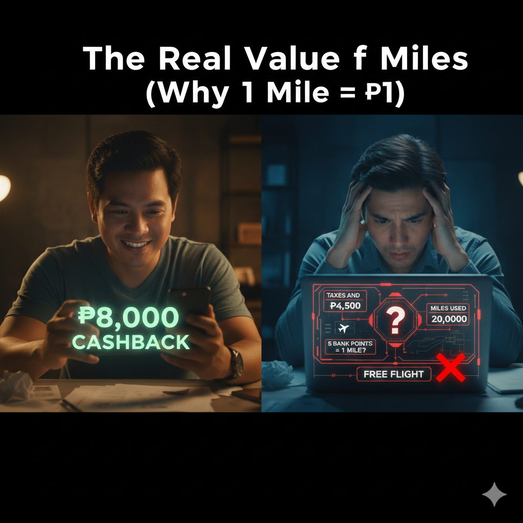 The Real Value of Miles (Why 1 Mile ≠ ₱1)
