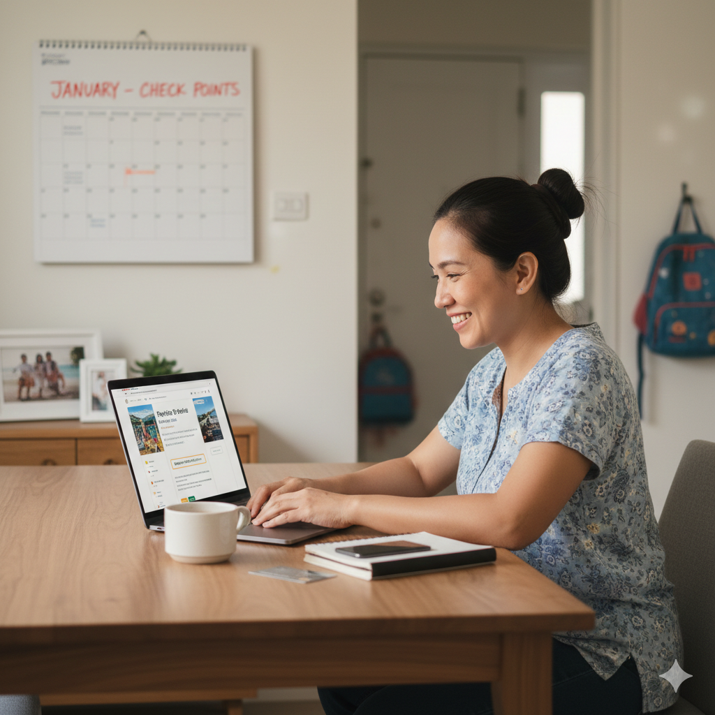 A Simple Travel Points System for Casual Travelers