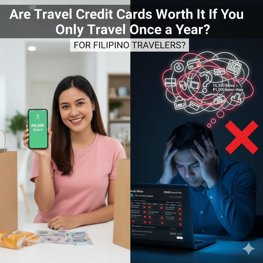 Are Travel Credit Cards Worth It If You Only Travel Once a Year?